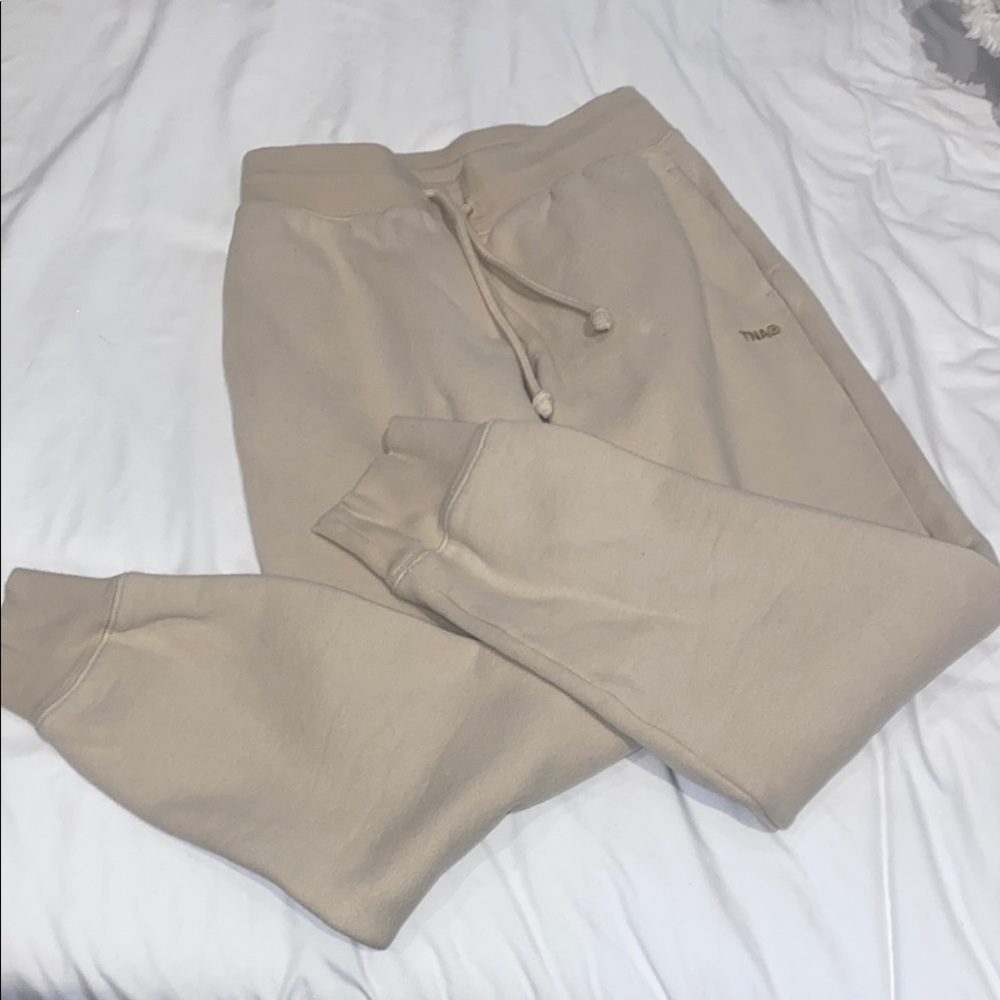 TNA Tan Sweatpants Relaxed Fit Joggers
